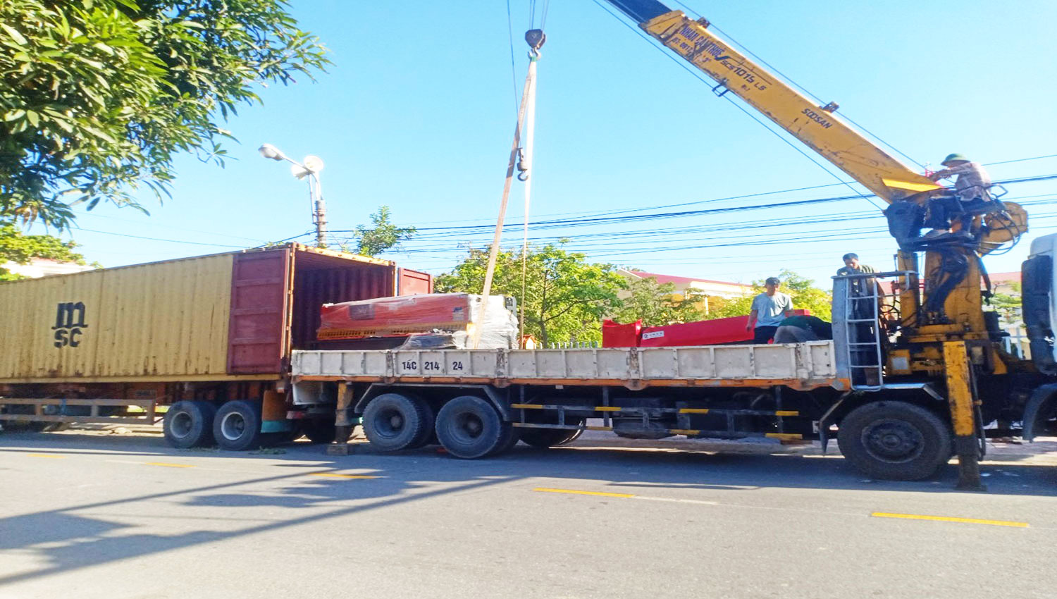 Công ty cho thuê xe cẩu hàng hóa Hải Phòng