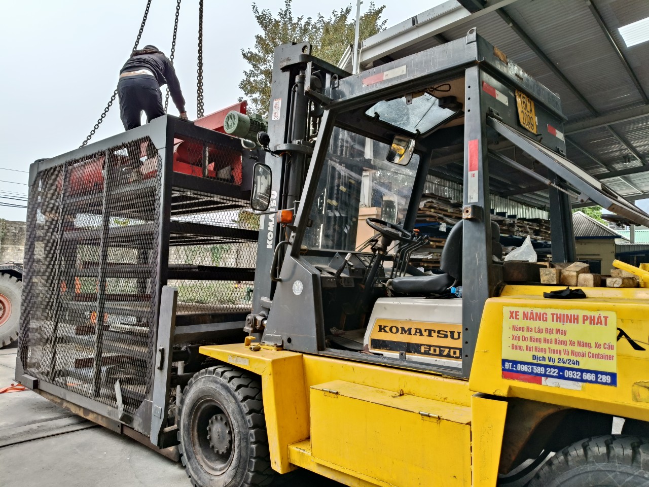 Dịch vụ cho thuê xe nâng tự động Hải Phòng